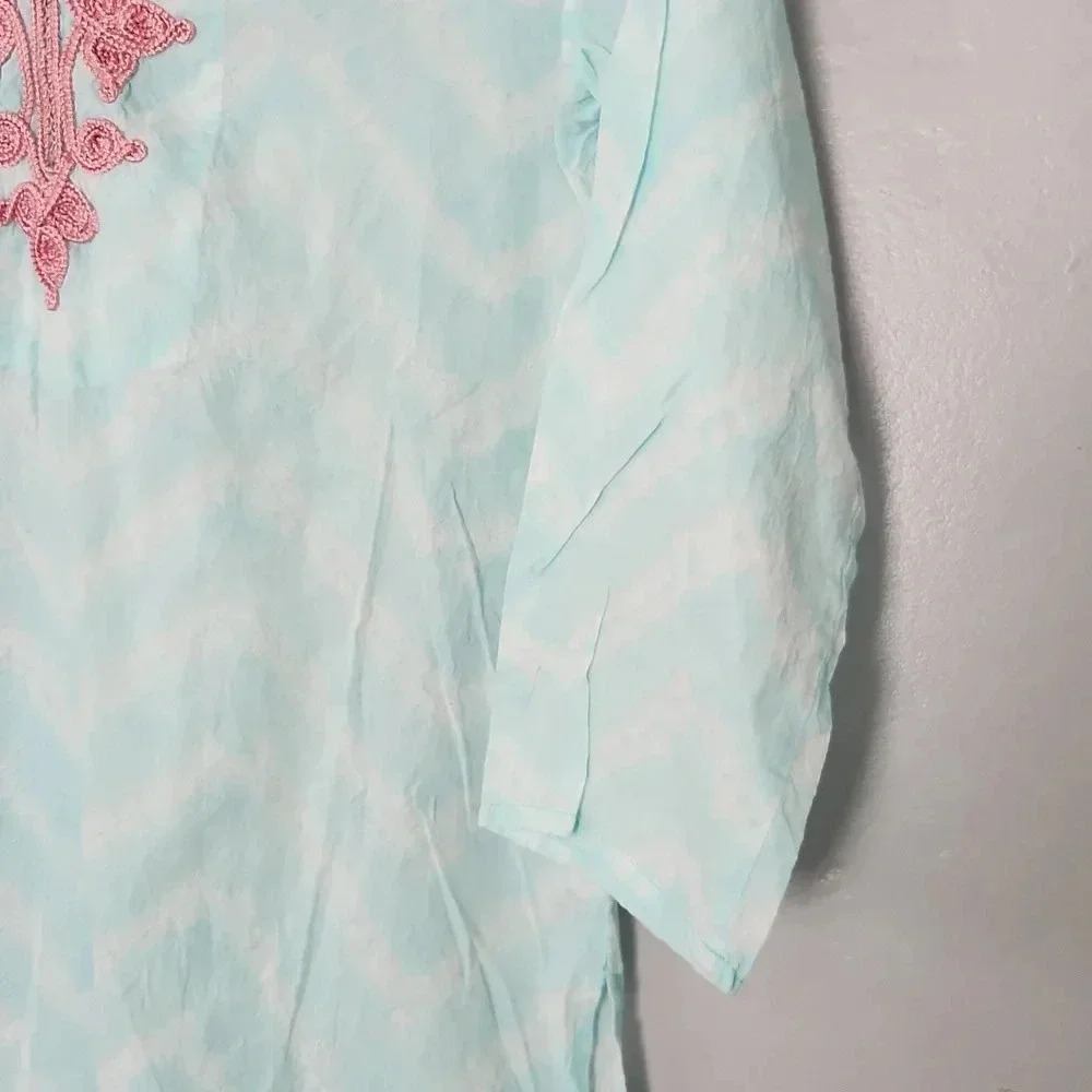 Roller Rabbit Made in India Lightweight Tunic sz Small - Picture 3 of 7